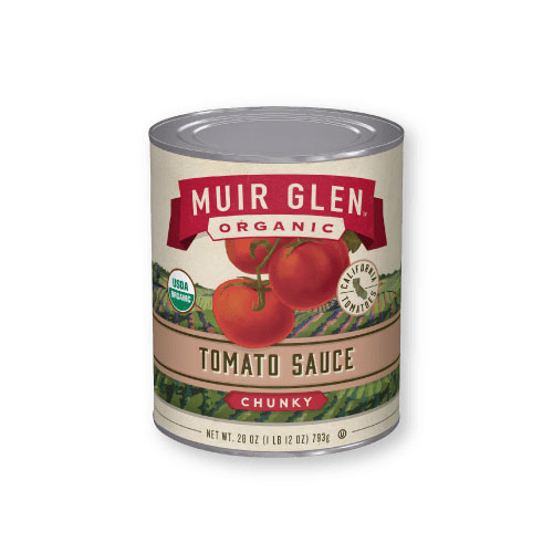 Chunky Tomatensauce Erhältlich in 28 oz