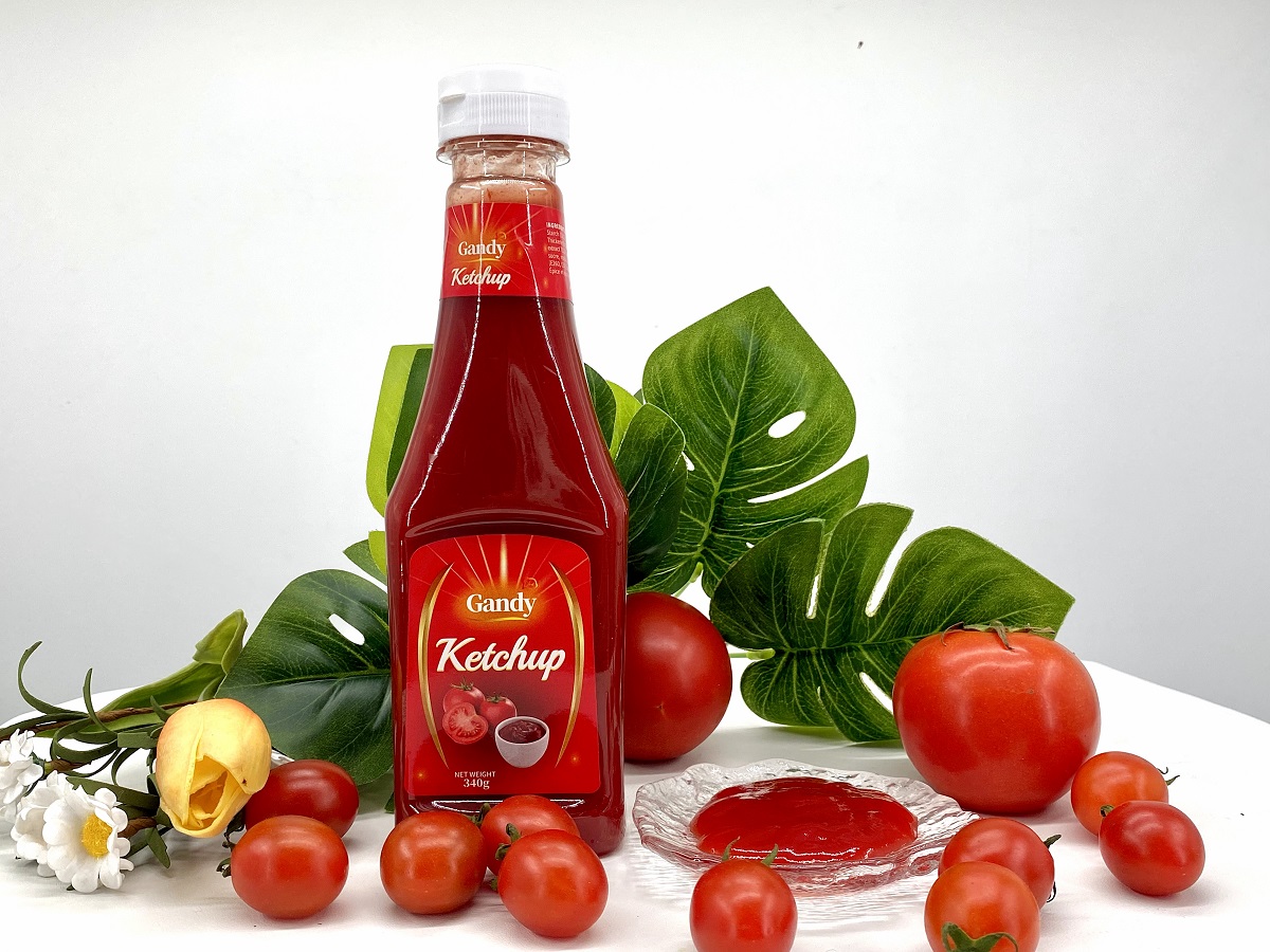 340G Tomato ketchup Nice flavour 100% tomato